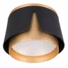 Oprawa halogenowa lampa sufitowa GX53 spot reflektor czarny + złoty XUDO-5904703011750