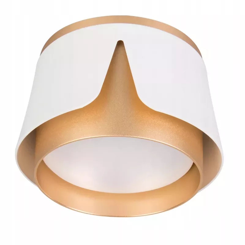 Oprawa halogenowa lampa sufitowa GX53 spot reflektor biały + złoty XUDO-5904703011767