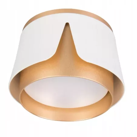 Oprawa halogenowa lampa sufitowa GX53 spot reflektor biały + złoty XUDO-5904703011767
