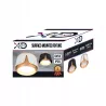 Oprawa halogenowa lampa sufitowa GX53 spot reflektor biały + złoty XUDO-5904703011767