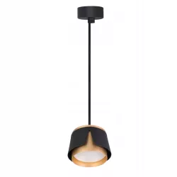 Lampa sufitowa GX53 oprawa wisząca reflektor czarny + złoty XUDO-5904703011873