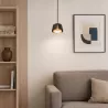 Lampa sufitowa GX53 oprawa wisząca reflektor czarny + złoty XUDO-5904703011873