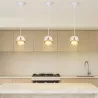 Lampa sufitowa GX53 oprawa wisząca reflektor biały + złoty XUDO-5904703011880