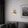 Lampa sufitowa GX53 oprawa wisząca reflektor biały + złoty XUDO-5904703011880