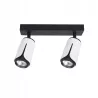 Kinkiet sufitowy 2x GU10 lampa oprawa spot reflektor biały + czarny XUDO-5904703011644