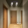 Kinkiet sufitowy 2x GU10 lampa oprawa spot reflektor biały + czarny XUDO-5904703011644