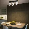 Kinkiet sufitowy 3x GU10 lampa oprawa spot reflektor biały + czarny XUDO-5904703011651