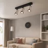 Kinkiet sufitowy 3x GU10 lampa oprawa spot reflektor biały + czarny XUDO-5904703011651