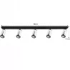 Kinkiet sufitowy 5x GU10 lampa oprawa spot reflektor biały + czarny XUDO-5904703011705
