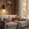 KINKIET do czytania ścienny lampa oprawa GU10 BIAŁY + czarny XUDO-5904703011743