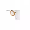 KINKIET LED BIAŁY MAT ZŁOTY USB-A USB-C 35W ALUMINIUM-5904703011941