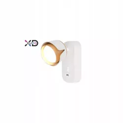 KINKIET LED BIAŁY MAT ZŁOTY USB-A USB-C 35W ALUMINIUM-5904703011941