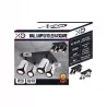 Kinkiet sufitowy 4x GU10 lampa oprawa spot reflektor biały + czarny XUDO-5904703011729