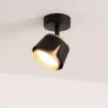 KINKIET LED lampa oprawa sufitowa GX53 CZARNY + ZŁOTY XUDO-5904703011804