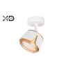 Kinkiet GX53 LED x1 biały+złoty-5904703011798