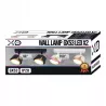 KINKIET LED lampa oprawa sufitowa 2x GX53 CZARNY + ZŁOTY XUDO-5904703011842