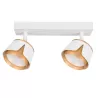 KINKIET LED lampa oprawa sufitowa 2x GX53 BIAŁY + ZŁOTY XUDO-5904703011835