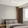 KINKIET LED lampa oprawa sufitowa 2x GX53 BIAŁY + ZŁOTY XUDO-5904703011835