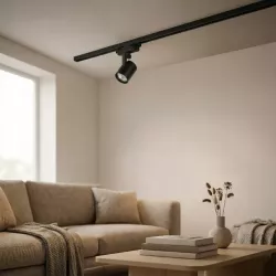 Reflektor szynowy LED lampa szynoprzewód sufitowy oprawa spot GU10 1-FAZA-5904703011996