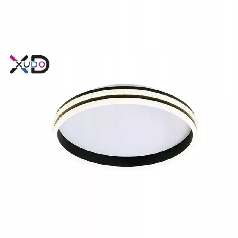 Plafon Żyrandol LED 48W 50cm 4000K czarny VIP-5904703012498