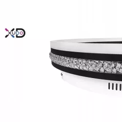 Plafon Żyrandol LED 48W 50cm 4000K czarny VIP-5904703012498