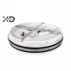 Plafon Żyrandol LED 48W 50cm 4000K czarny VIP-5904703012498