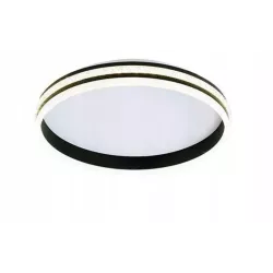 Plafon Żyrandol LED 48W 50cm 4000K czarny VIP-5904703012498