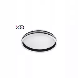 Plafon Żyrandol LED 48W 50cm 4000K czarny VIP-5904703012498