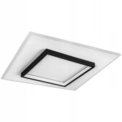 Lampa LED panel żyrandol plafon 40x40 cm 32W 4000K czarna XUDO-5904703012559