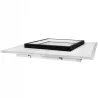 Lampa LED panel żyrandol plafon 40x40 cm 32W 4000K czarna XUDO-5904703012559