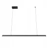 Lampa LED wisząca żyrandol liniowa biurowa 120cm 4000K czarna XUDO-5904703012580