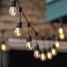 Girlanda Ogrodowa Świetlna 10M 10X Żarówka LED E27 Przewód Wodoszczelna-5904703014508