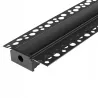 Profil Aluminiowy LED 2m Do Płyt GK Gipsowych 20mm Wpuszczany Regips klosz-5904703014539