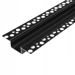 Profil Aluminiowy LED 2m Do Płyt GK Gipsowych 20mm Wpuszczany Regips klosz-5904703014539