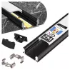 Profil Aluminiowy LED 2m nawierzchniowy SLIM Do Taśmy z Kloszem zaślepka-5904703014621