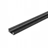XD-FF400BM Profil do taśmy LED nawierzchniowy SLIM 2m czarny klosz mleczny-5904703014638
