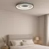 Lampa sufitowa plafon LED regulacja 68W 3 BARWY pilot czarny XUDO-5904703014799
