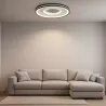 Lampa sufitowa plafon LED regulacja 68W 3 BARWY pilot czarny XUDO-5904703014799