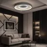 Lampa sufitowa plafon LED regulacja 68W 3 BARWY pilot czarny XUDO-5904703014799