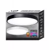 Lampa sufitowa plafon LED regulacja 32W 30cm 3 BARWY czarny XUDO-5904703014911