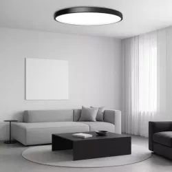 Lampa sufitowa plafon LED regulacja 32W 30cm 3 BARWY czarny XUDO-5904703014911