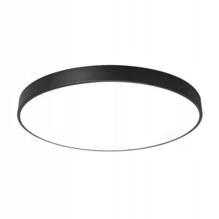 PLAFON LED LAMPA SUFITOWA DUŻA 72W 3000-6500K 50CM OKRĄGŁA CZARNA-5904703014959