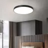 PLAFON LED LAMPA SUFITOWA DUŻA 72W 3000-6500K 50CM OKRĄGŁA CZARNA-5904703014959