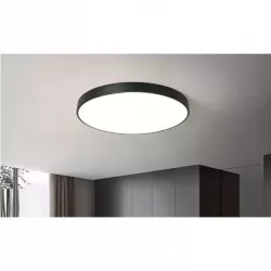 PLAFON LED LAMPA SUFITOWA DUŻA 72W 3000-6500K 50CM OKRĄGŁA CZARNA-5904703014959