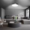PLAFON LED LAMPA SUFITOWA DUŻA 72W 3000-6500K 50CM OKRĄGŁA CZARNA-5904703014959