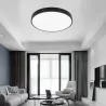 PLAFON LED LAMPA SUFITOWA DUŻA 72W 3000-6500K 50CM OKRĄGŁA CZARNA-5904703014959