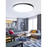 PLAFON LED LAMPA SUFITOWA DUŻA 72W 3000-6500K 50CM OKRĄGŁA CZARNA-5904703014959