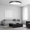 Lampa sufitowa plafon LED regulacja 142W 78cm 3 BARWY czarny TUYA XUDO-5904703014973