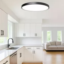 Lampa sufitowa plafon LED regulacja 142W 78cm 3 BARWY czarny TUYA XUDO-5904703014973