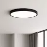 Lampa sufitowa plafon LED regulacja 142W 78cm 3 BARWY czarny TUYA XUDO-5904703014973